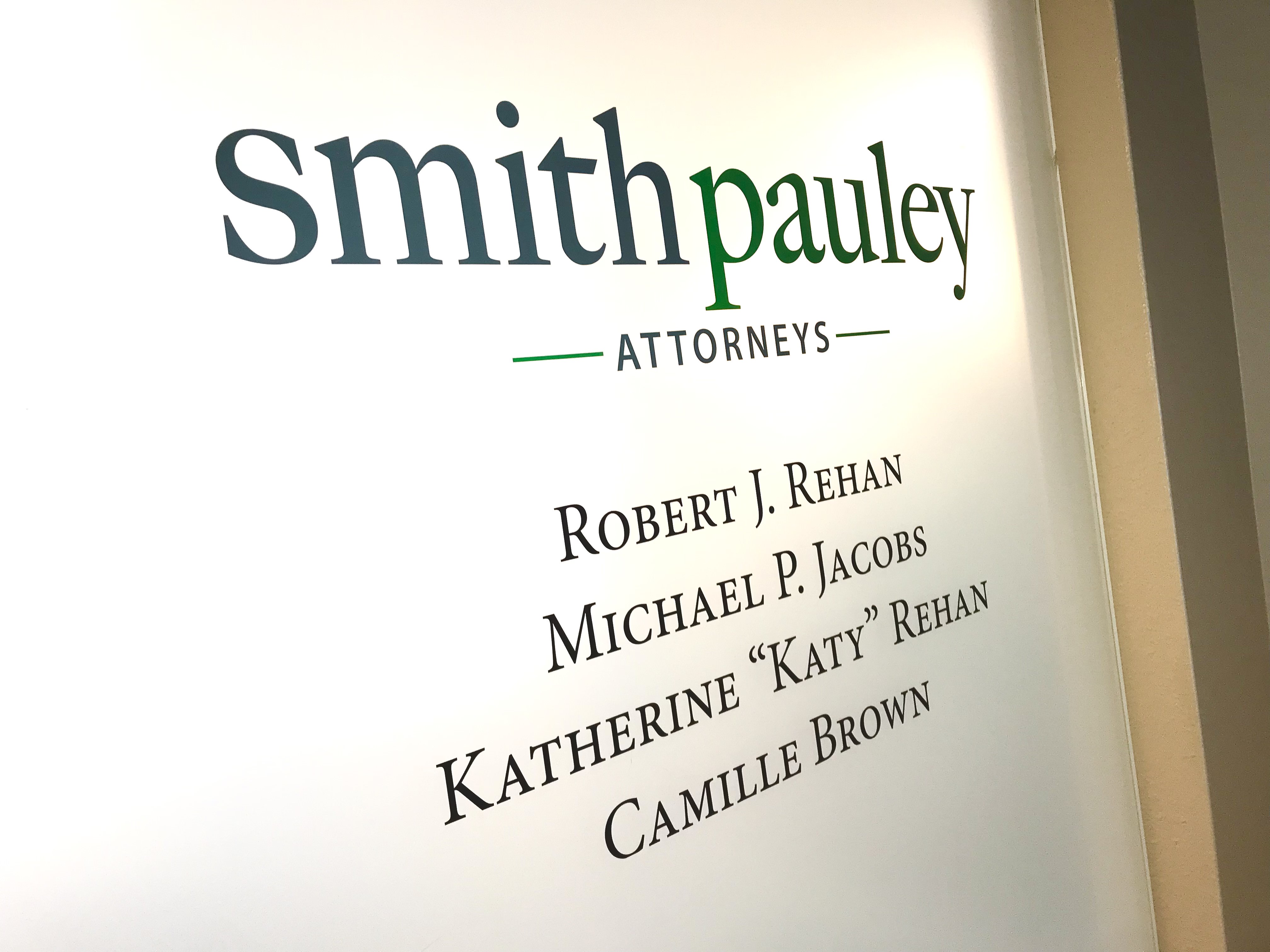 Smith Pauley Window Graphics